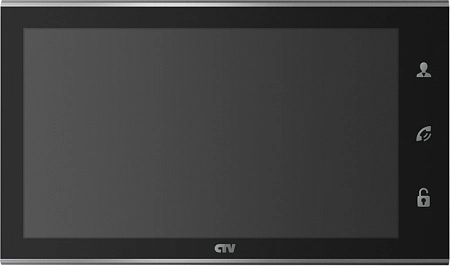 CTV-M4105AHD B (Black) Монитор цветного видеодомофона, 10&quot; (Full HD)